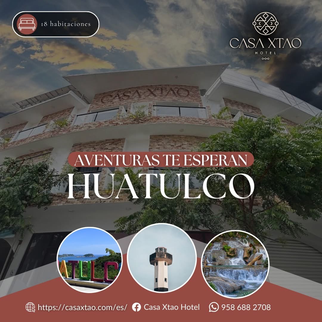 Fachada de Casa Xtao Hotel en Huatulco